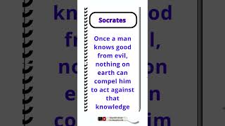 Socrates Quote  Good Words Of Wisdom  Beautiful Words For Beautiful Life shorts socratesquotes [upl. by Ahseirej]