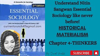 CHAPTER 4 Essential Sociology Nitin Sangwan  historical materialism Conflict Perspective [upl. by Champagne]