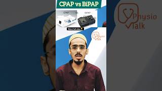 CPAP vs BIPAP what it is  cpaptherapy bipap shorts [upl. by Flemming122]