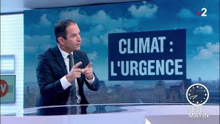 Interview de Benoît Hamon France 2 8 octobre 2018 [upl. by Gyatt]