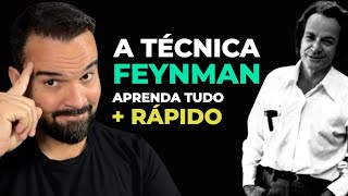 Aprenda qualquer coisa MAIS RÁPIDO com a Técnica Feynman [upl. by Arbed]