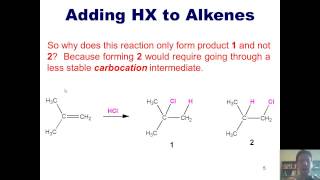 Chapter 4 – The Reactions of Alkenes Part 1 of 6 [upl. by Marston]