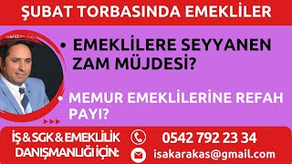 EMEKLİLERE YENİ SEYYANEN ZAM MÜJDESİ [upl. by Assyla]