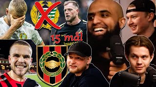 Hammarby åker ut John Guidetti gör 15 mål amp BP kommer top 10  Hot takes [upl. by Hehre]