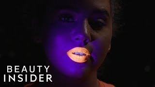 We Tried GlowInThe Dark Neon Lipstick [upl. by Izy159]