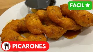 🇵🇪 PICARONES PERUANOS DE CAMOTE Y ZAPALLO  RECETA FACIL [upl. by Giliane]