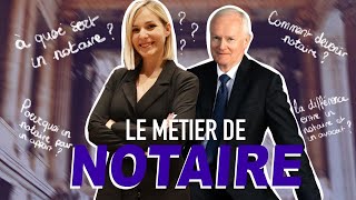 LE MÉTIER DE NOTAIRE ⚖️ I TOUTES VOS QUESTIONS [upl. by Bauer]