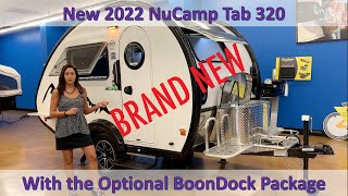 2022 NuCamp Tab 320 Boondock Review and Walk Through [upl. by Thacher]