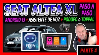 PARTE 4 de 4  PANTALLA ANDROID en Coche ⭐ Asistente de voz Toppal Voice  Órdenes principales 2024 [upl. by Hpejsoj]