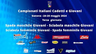 Campionati Italiani Cadetti e Giovani  Genova  Terza giornata [upl. by Einhoj]