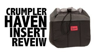 Crumpler Haven Insert Review  Esther and Jacob [upl. by Alegnave]