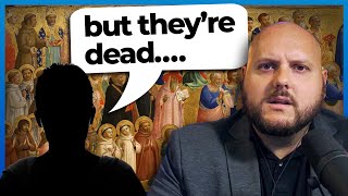 Caller Asks Why Catholics Pray to Saints [upl. by Zetrauq990]