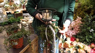 DIY  Windlicht für den Garten mit Mühlenbeckia [upl. by Netsryk965]