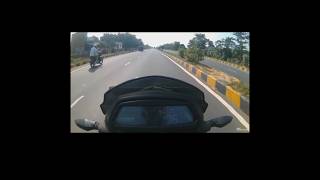 Top speed Dominar bike minivlog ytshorts shorts [upl. by Goltz]