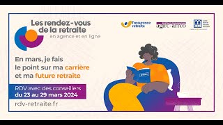 Webinaire des RDV de la retraite  Carrières longues  questce qui change [upl. by Constantina]