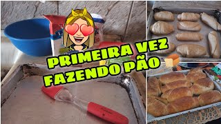 FIZ PÃO CASEIRO PELA PRIMEIRA VEZ😱  AGORA SOU MÃE 🤱 [upl. by Nora]