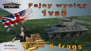 1 vs 5 Fajny wyciąg 💥 6 frags 💥 Achilles [upl. by Enihsnus]