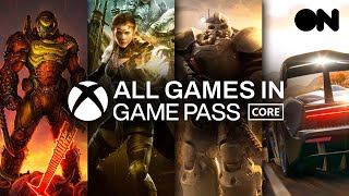 EVERY Game Available On Xbox Game Pass Core [upl. by Correy297]