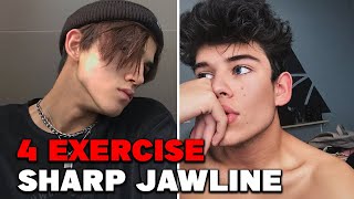 4 Simple Exercises to Get a Sharp Jawline Quickly [upl. by De]