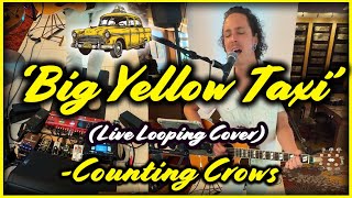 Counting Crows  Big Yellow Taxi Acoustic Cover Looping [upl. by Brod]