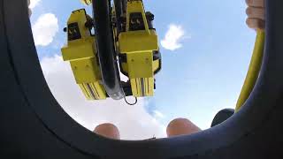 Odyssey back seat on ride POV  Fantasy Island Skegness 2015 [upl. by Ahel]