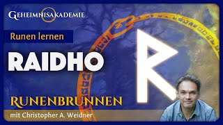 Runenkurs Die Rune RAIDHO und ihre Bedeutung 524 [upl. by Justina394]