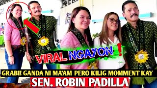 Hala kilig ni Maam kay sen Robin Padilla ang ganda niya [upl. by Uamak101]