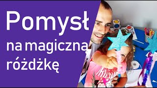 Pomysły na zabawy dla dzieci w domu 25 DIY  Magiczna różdżka do zabawy  patyczki z balonów [upl. by Yelir]