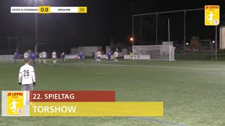 Torshow 22 Spieltag LOTTO Hessenliga 20222023 [upl. by Wina]