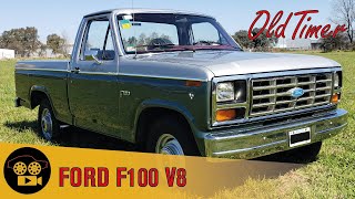 Ford F100 Deluxe Motor 292  V8 Año 1984 Bicolor Verde Jade Gris Nube  Oldtimer Video Car Garage [upl. by O'Dell]