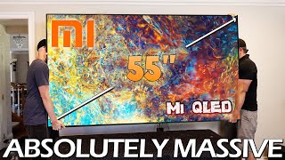 Mi QLED TV 55 inch Review 🇮🇳 Best Mi QLED TV L55M6EQG ⚡️ Best TV in 2023 [upl. by Nhojleahcim]