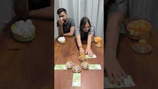 Family money ball game shorts viralvideo gaming couple family [upl. by Yornek]