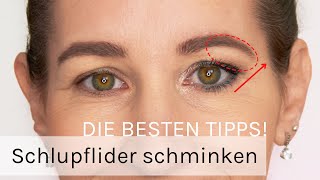 Schlupflider schminken  Die BESTEN Tipps [upl. by Dave448]