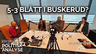 32 Politisk Analyse POD 7  53 blått i Buskerud [upl. by Ainatnas286]