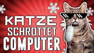 KATZE SCHROTTET MEINEN COMPUTER│WeihnachtsZeit  LooxPlays [upl. by Miran]