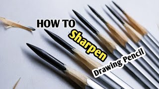 How to Sharpening Pencil  Techniques for Pros colourartmalayalam pencil [upl. by Murphy53]