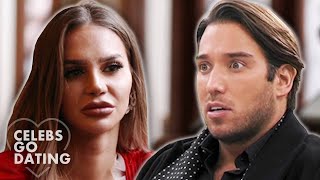 TOWIEs James Lock PIES Playboy Bunny Date After SLEEPING with Her  Celebs Go Dating [upl. by Ahsinahs]