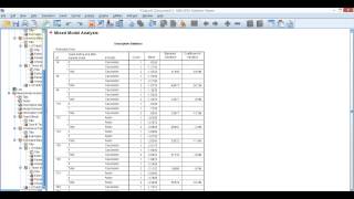 Finding the best covariance matrix in Proc Mixed [upl. by Okram]