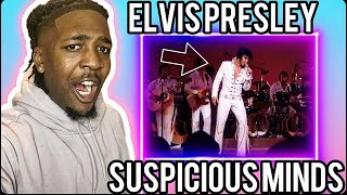 FIRST TIME HEARING Elvis Presley  Suspicious Minds Live in Las Vegas REACTION [upl. by Carolee]