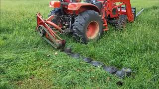 Kuhn GMD 66 Disc Mower Clip 2 [upl. by Stetson]