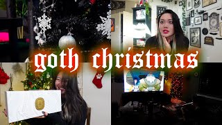 vlogmas 2023  advent calendar goth christmas tree christmas movies and holiday traditions [upl. by Cristionna]