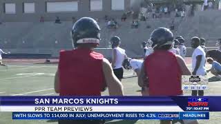 PPR Team Previews San Marcos Knights [upl. by Salomi]