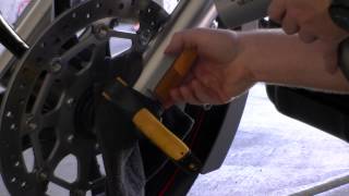 Removing Front Reflectors  2010 Honda Fury [upl. by Tabbie]