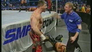 John Cena Rey Mysterio amp Eddie Guerrero vs JBL amp The Basham Brothers Valenti e Recalcati [upl. by Alyac818]