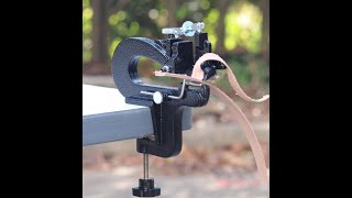 Leather paring machine [upl. by Ydok]