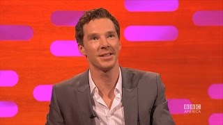 Benedict Cumberbatch Cant Say Penguins  The Graham Norton Show on BBC America [upl. by Aeslehs]