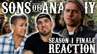 Sons of Anarchy Season 1 Episode 13 The Revelator Finale REACTION [upl. by Ruhtra]