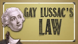 Gases GayLussacs Law [upl. by Irrep203]