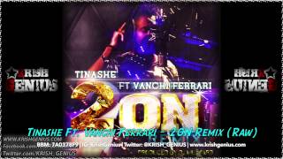 Tinashe Ft Vanchi Ferrari  2ON Remix Raw June 2014 [upl. by Ecal]