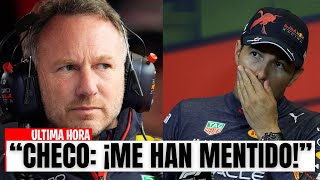 ¡LA JUGADA SUCIA DE RED BULL A CHECO PÉREZ QUE NO SABÍAS [upl. by Ilka]